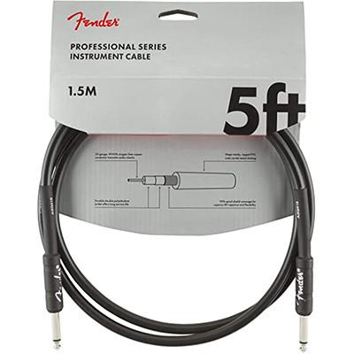 Fender Professional 5 Instrument Cable - Black