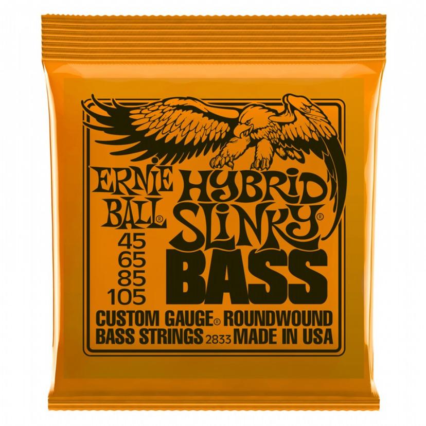 Ernie Ball 2833 Bass Guitar Strings, 45-105