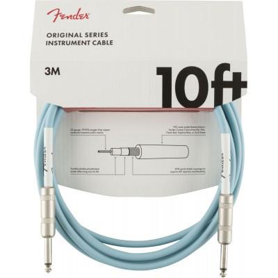 Fender Original Series Instrument Cable 3 m Daphne Blue