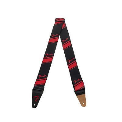 Fender Competition Stripe Strap Ruby