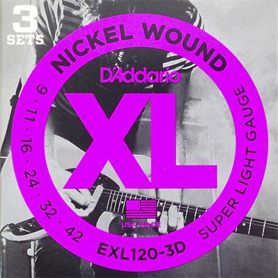 Daddario EXL 120 9-42 Elektro