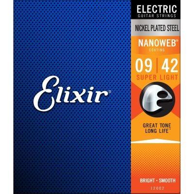 Elixir Nanoweb 12002 Super Light (Elektro)