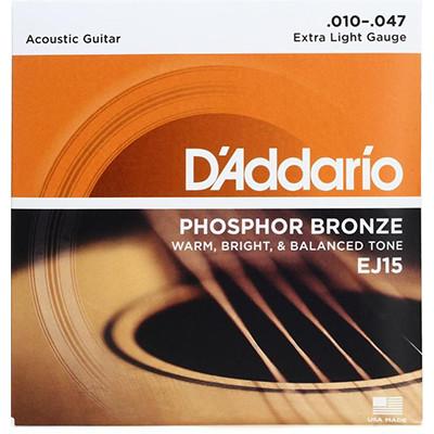 Daddario EJ15 10-47 Akustik