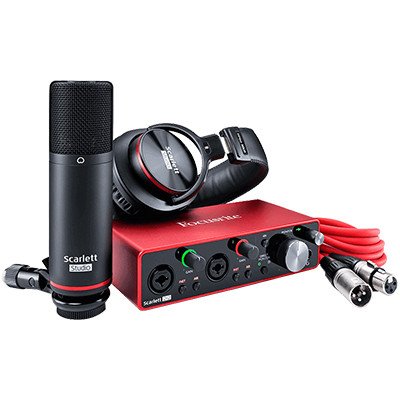 Focusrite scarlett 2i2 studio-3rd gen