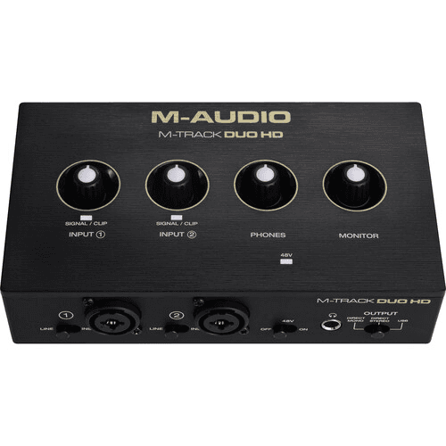 M-audio MTRACKDUOHDPACK