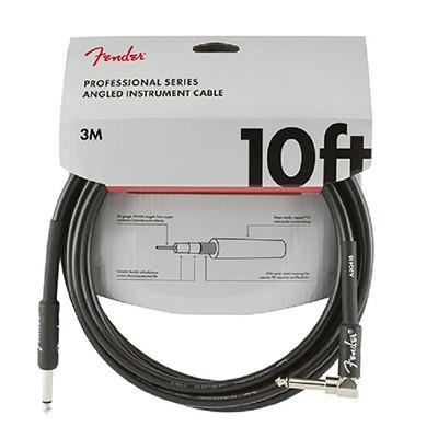 Fender Professional 10 ANGLE Instrument Cable - Black