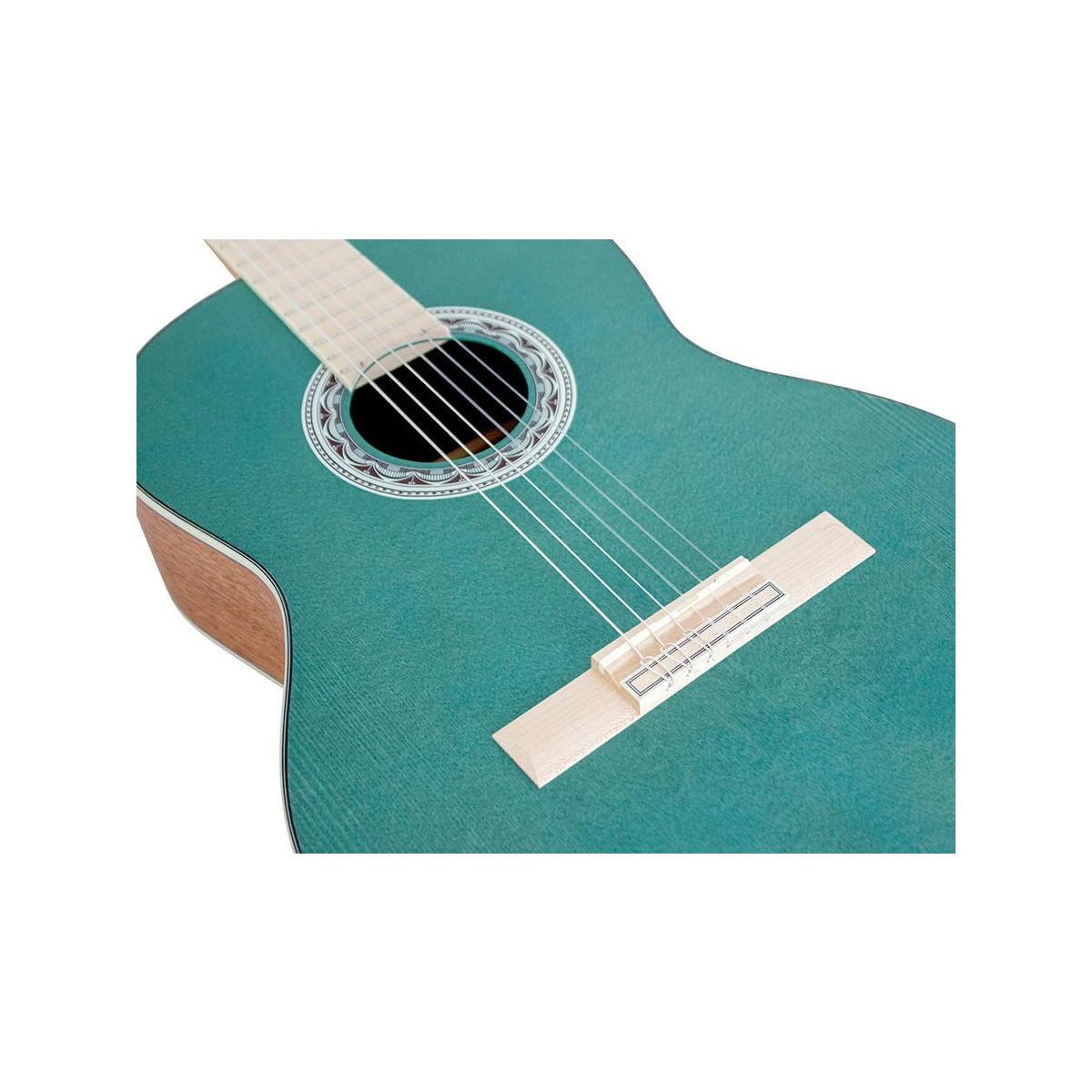 Valencia VC354AB classical Guitar, Aqua Blue