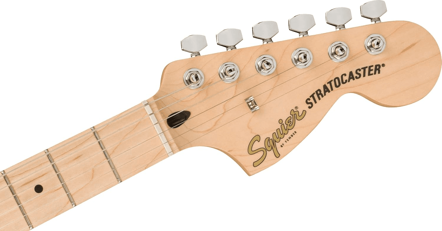 Fender SQUIER Affinity Series Strat Maple Fing, White Pickg, Olympic White