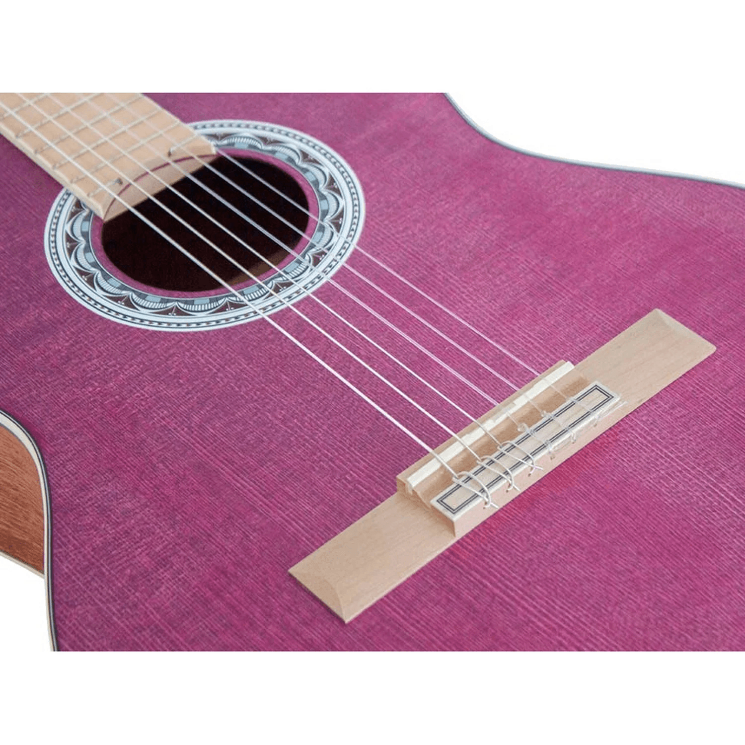 Valencia VC354PP Classical Guitar, Purple