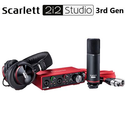 Focusrite scarlett 2i2 studio-3rd gen