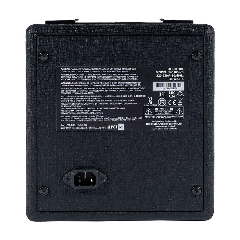 Blackstar Debut 10E Black