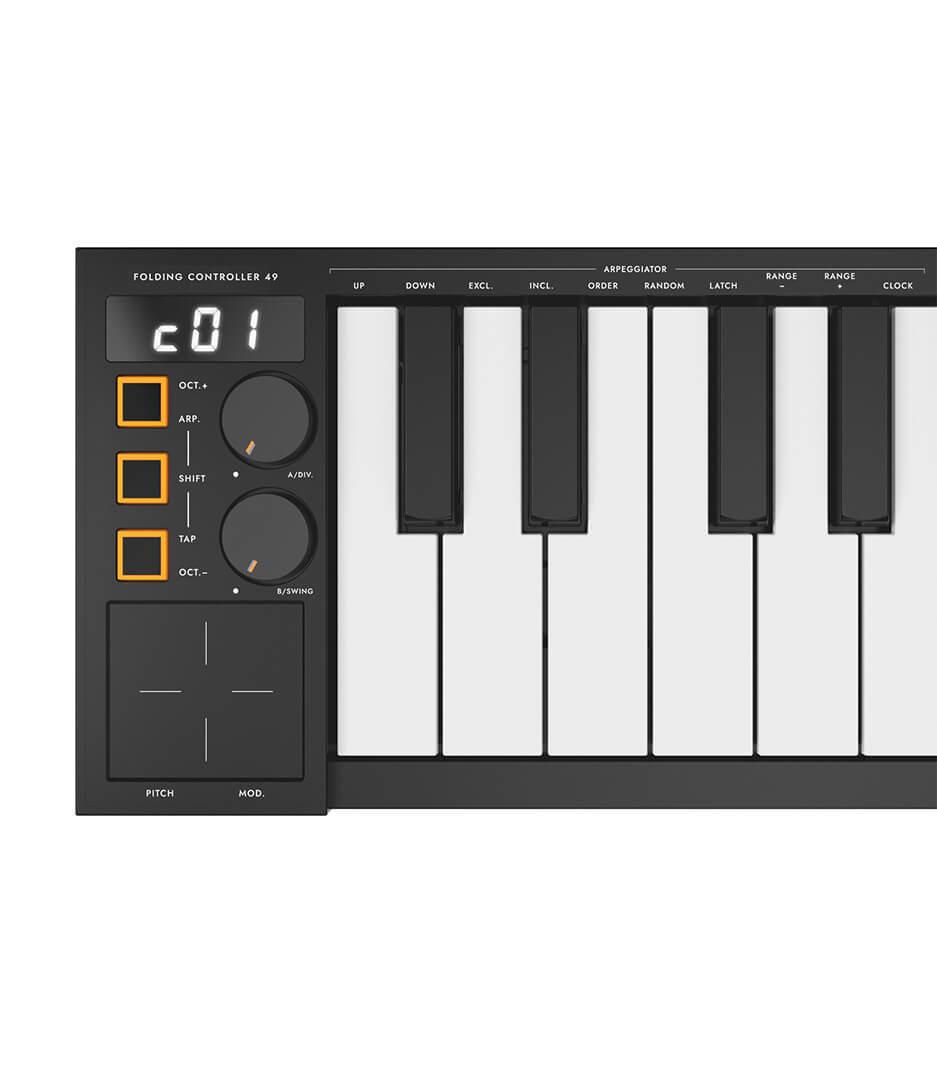Carry-on folding controller 49
