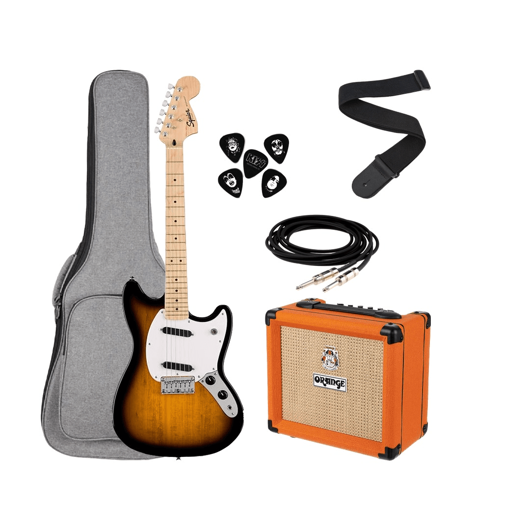 Fender Squier Sonic Mustang 2-Color Sunburst - Pack