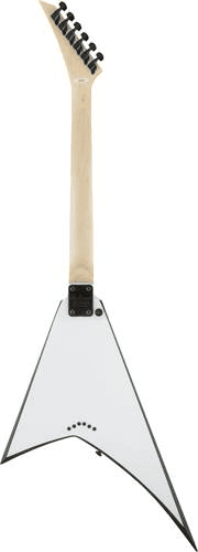 Jackson JS Series Rhoa JS32T Amarath Fing, White with Black Bevels