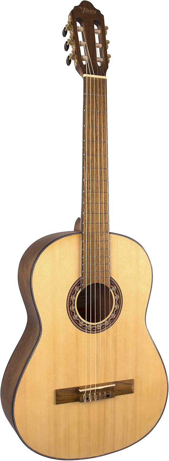 Valencia VC304 classical guitar, natural