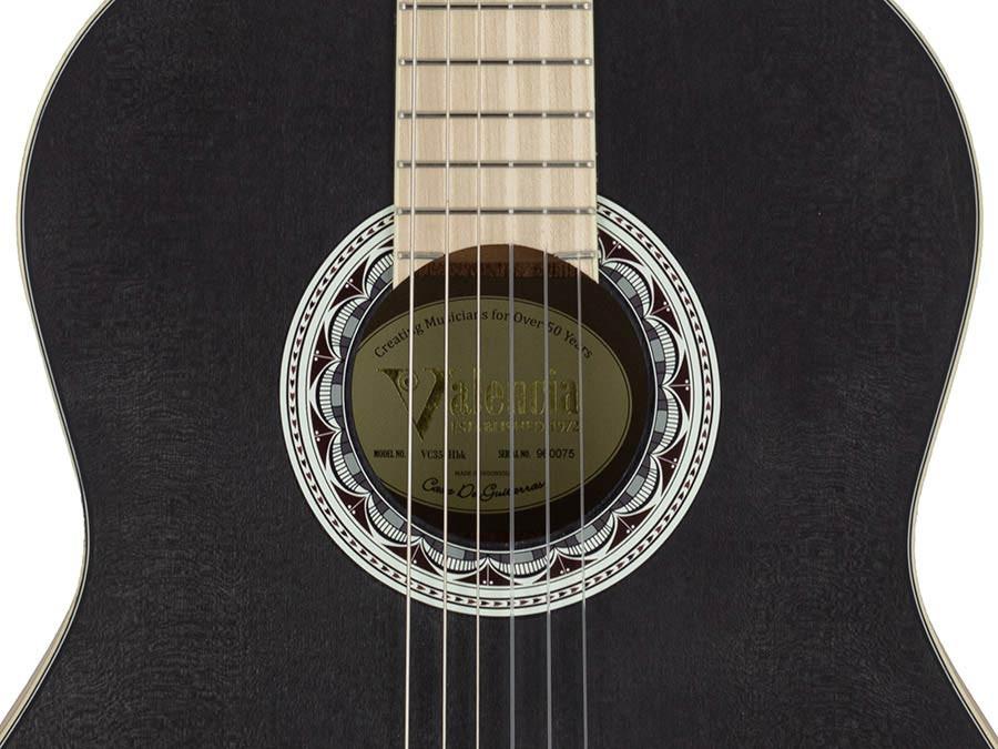 Valencia VC354BK classical Guitar, Black