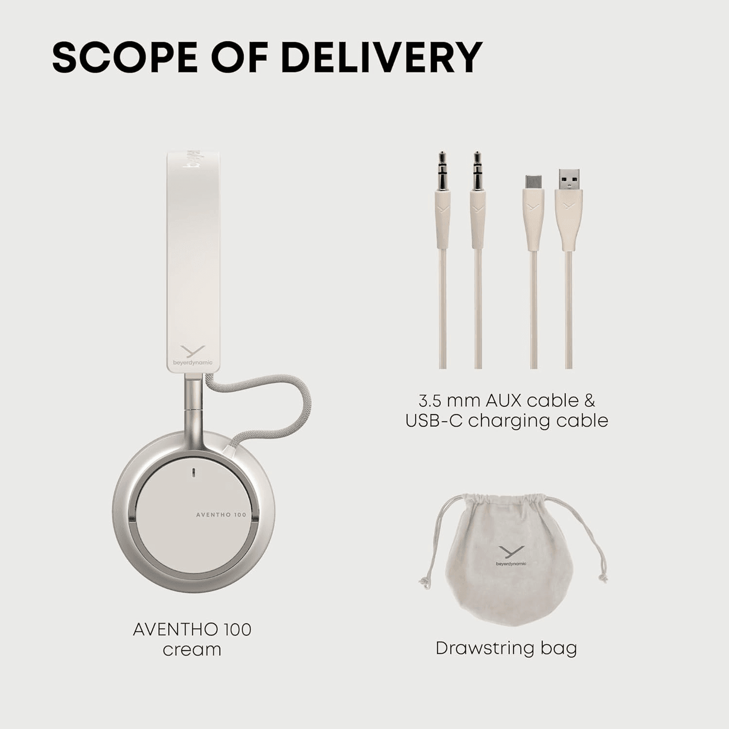 Beyerdynamic AVENTHO 100 Cream