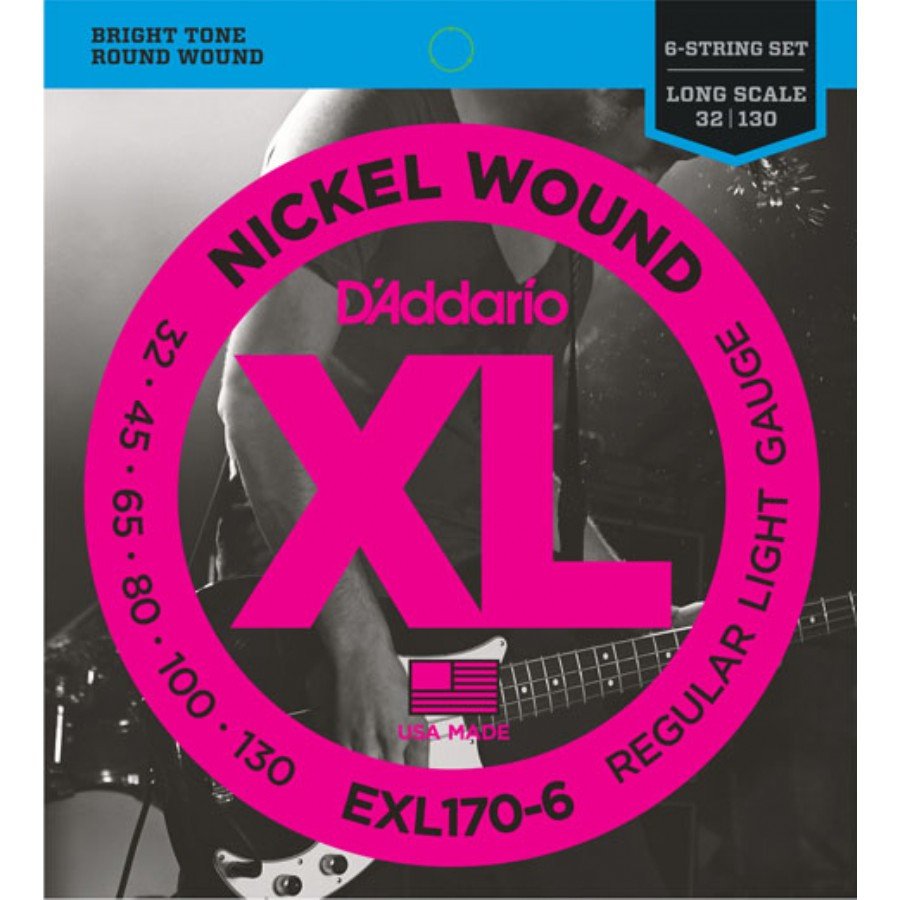 D'Addario EXL170-6 (6 string bass) 032-130