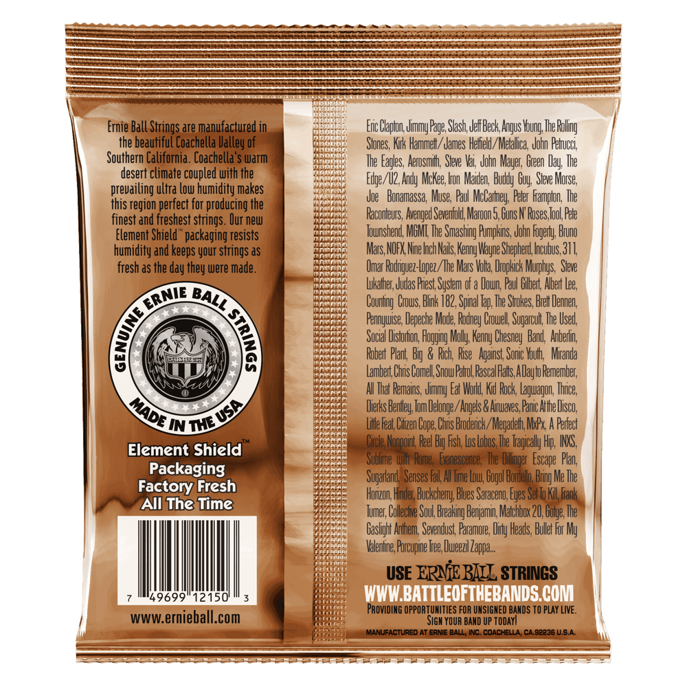 Эрни Болл Струны для акустической гитары, 10-50