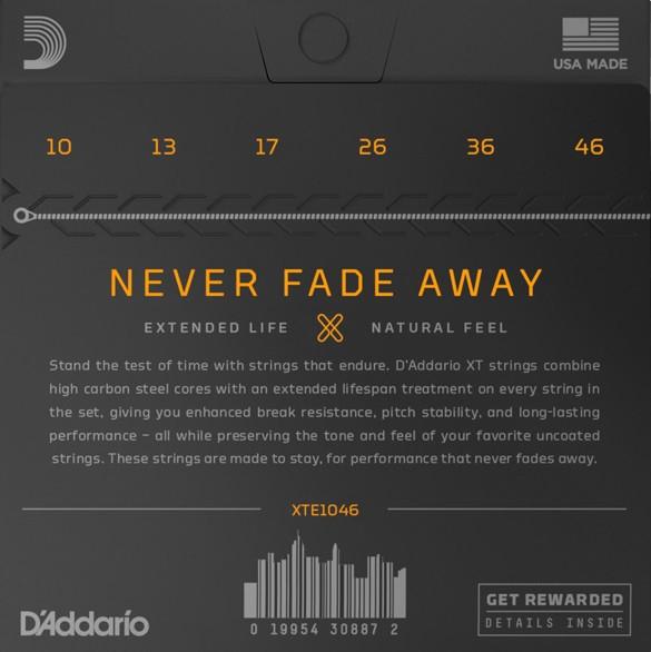 Daddario XTE1046 Regular Light Set