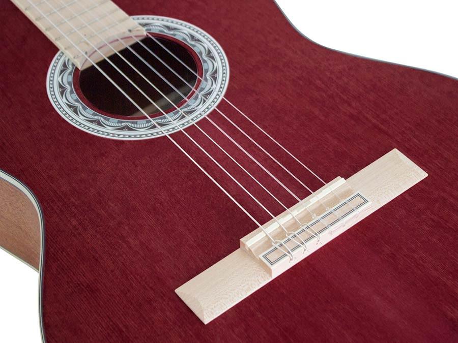 Valencia VC354WR classical Guitar, Wine Red