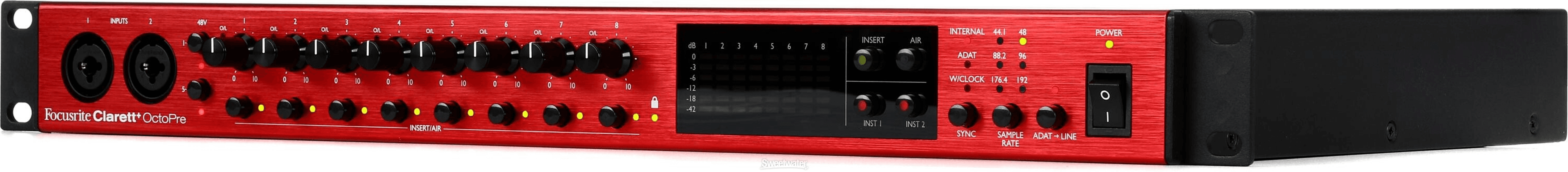 Focurite CLARETT+ OCTOPRE