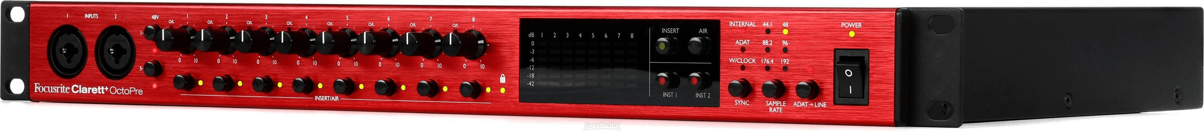 Focurite CLARETT+ OCTOPRE