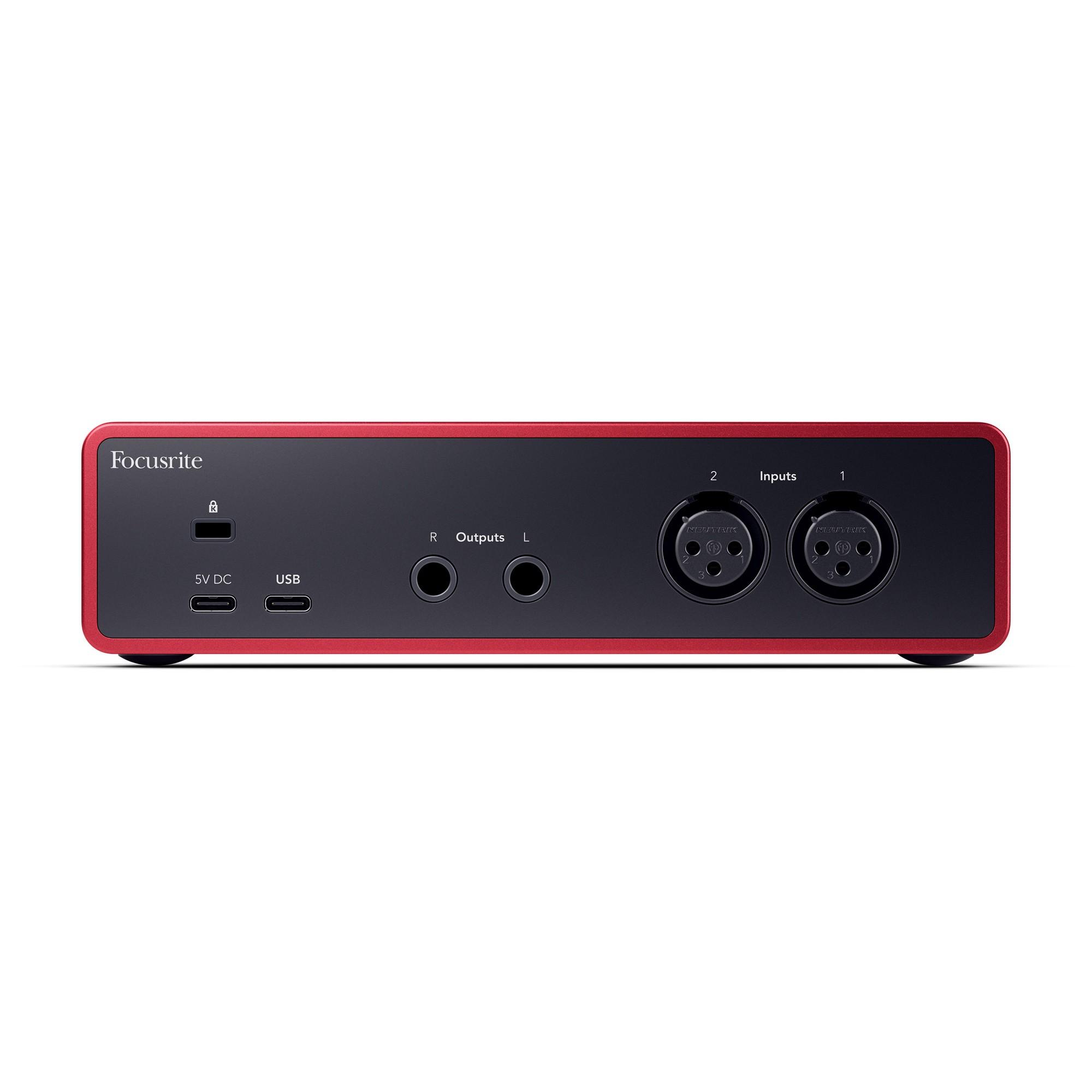 Focusrite Scarlett 2i2 Studio 4th Gen