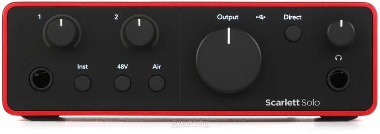 Focusrite Scarlett Solo 4th Gen