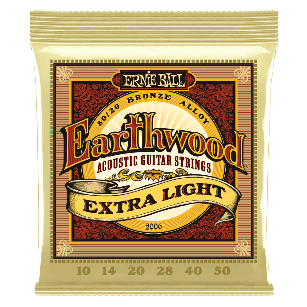 Ernie Ball 2006 Akustik Gitara Simləri, 10-56