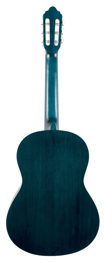 Valencia VC204TBU classical guitar, trans. Blue