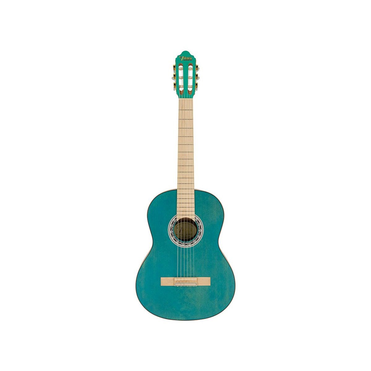 Valencia VC354AB classical Guitar, Aqua Blue