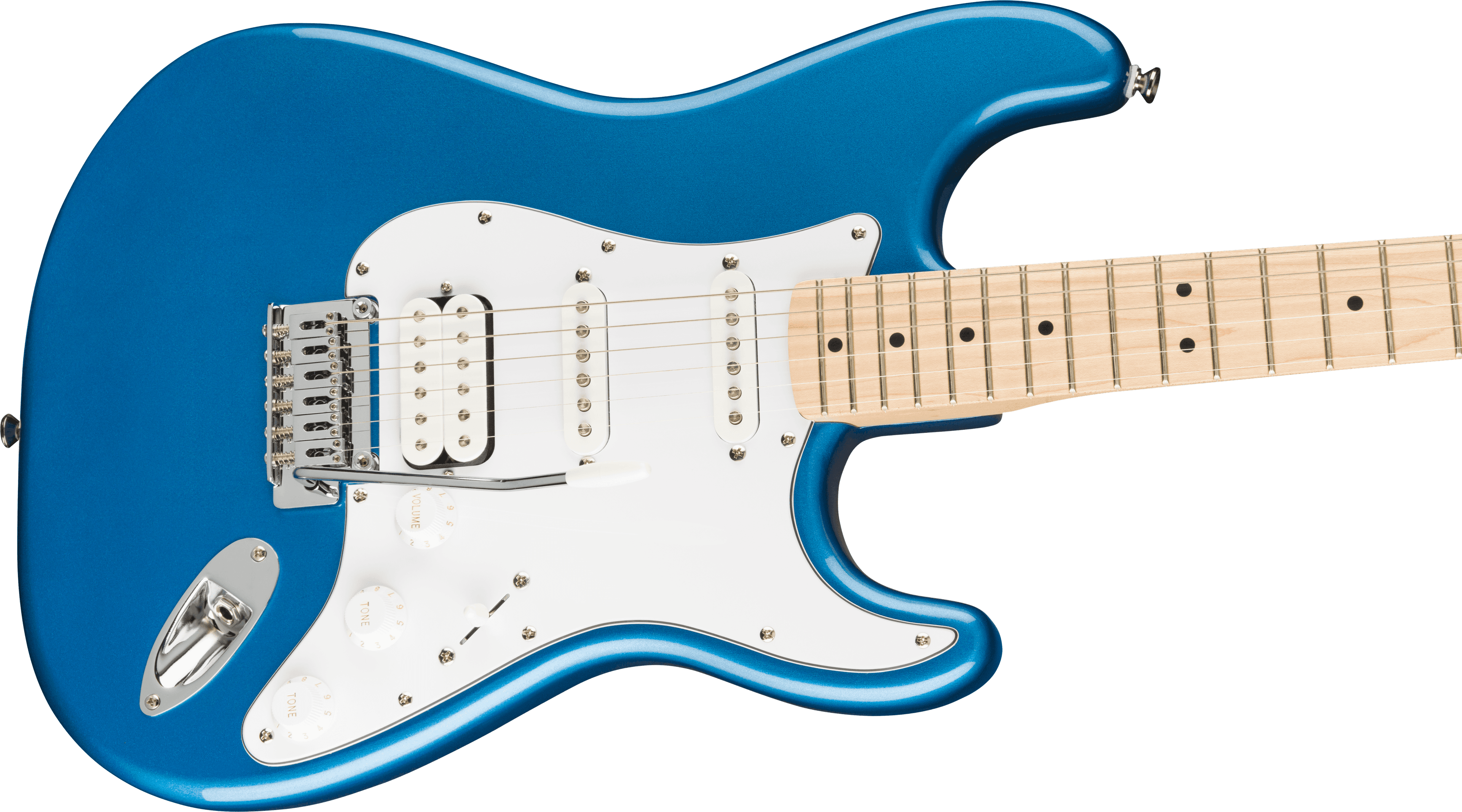 Fender SQUIER Affinity Strat HSS Pack, Maple Fing, Lake Placid Blue