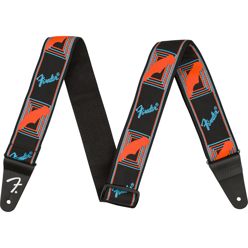 Fender Neon Monogrammed Blue/Orange