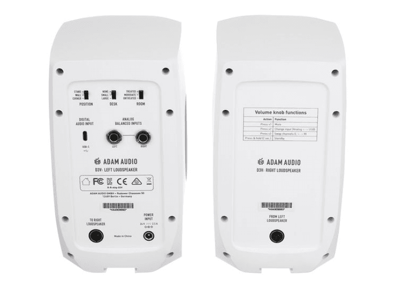 ADAM Audio D3V WH