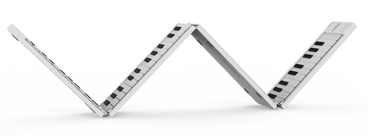Carry-On Folding Piano 88 Touch White
