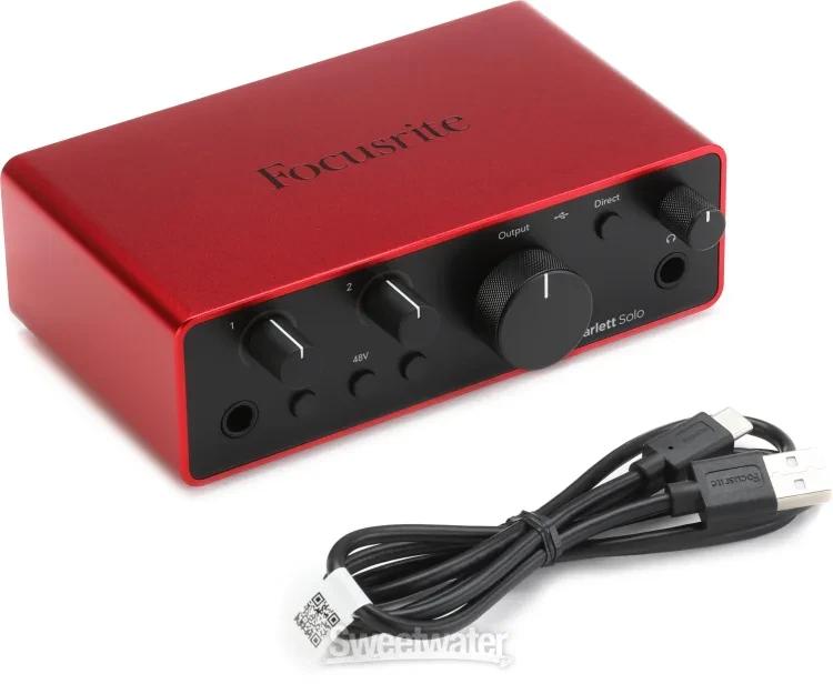 Focusrite Scarlett Solo 4th Gen
