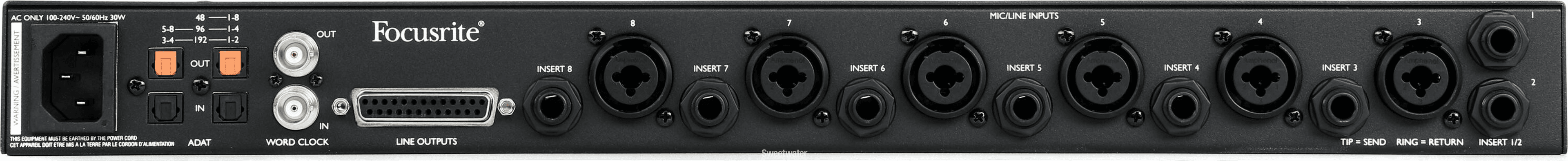 Focurite CLARETT+ OCTOPRE