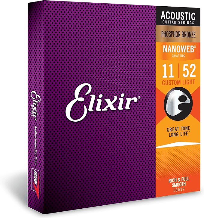 Elixir 16027 NanoWeb Custom Light 11-52
