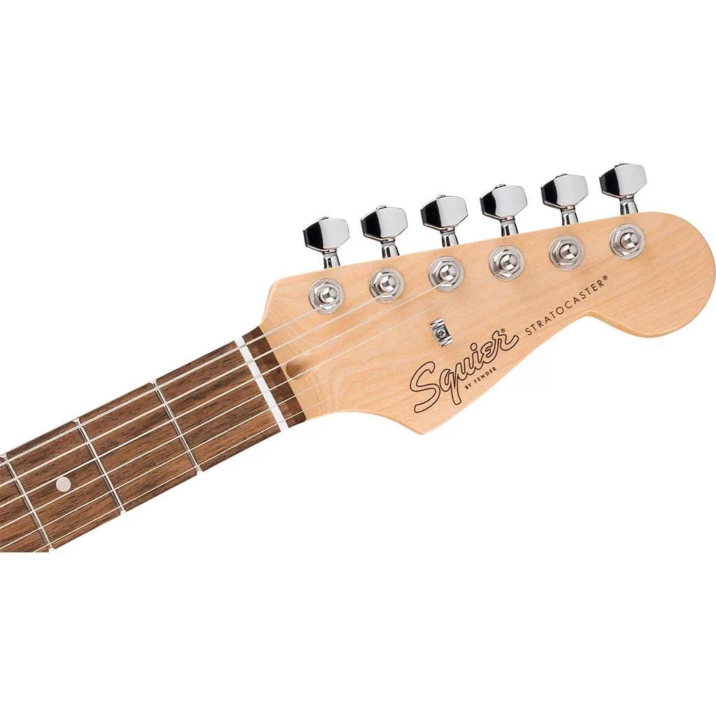 Fender Debut Collection Stratocaster HSS, Laurel Fingerboard, White Pickguard, Black