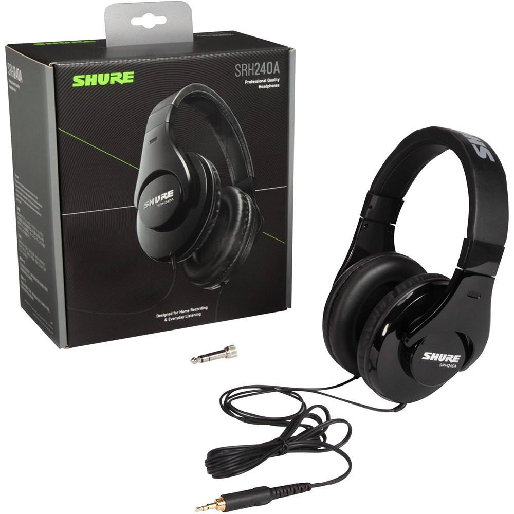 SHURE SRH240A-BK-EFSHEDPHONES