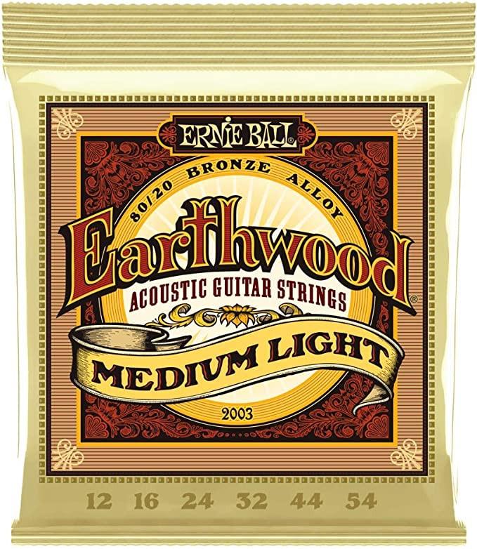 Ernie Ball 2003 Akustik gitara simləri, 12-54