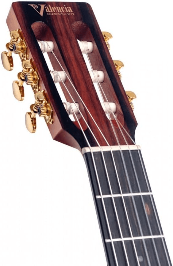 Valencia VA434CSB Nylon String Guitar, Classic Sunburst