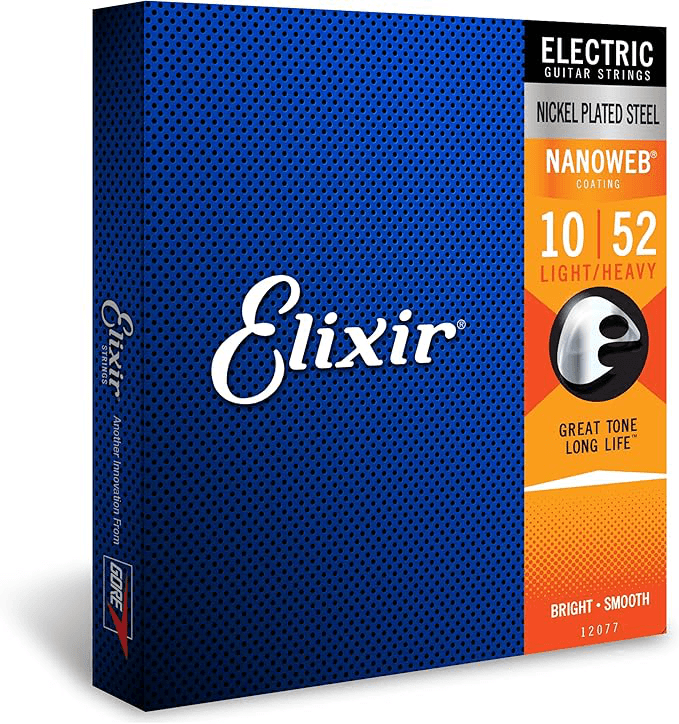 Elixir 12077 NanoWeb Light-Heavy 10-52